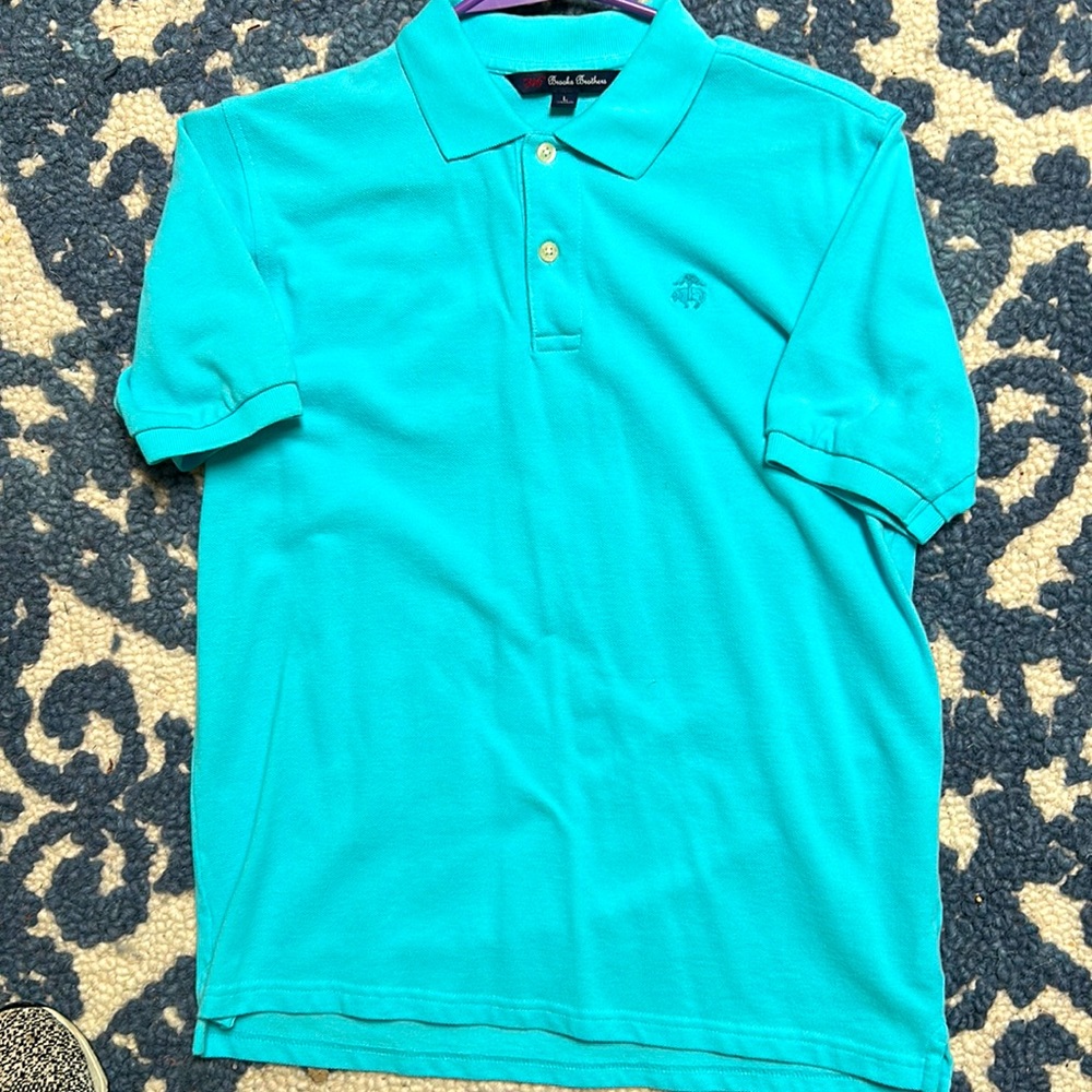 Boys Brooks Brothers Polo - Size Large